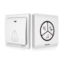 Selbstbetriebene Türglocken EU/US/UK Plug Battery-Free Smart DoorBell